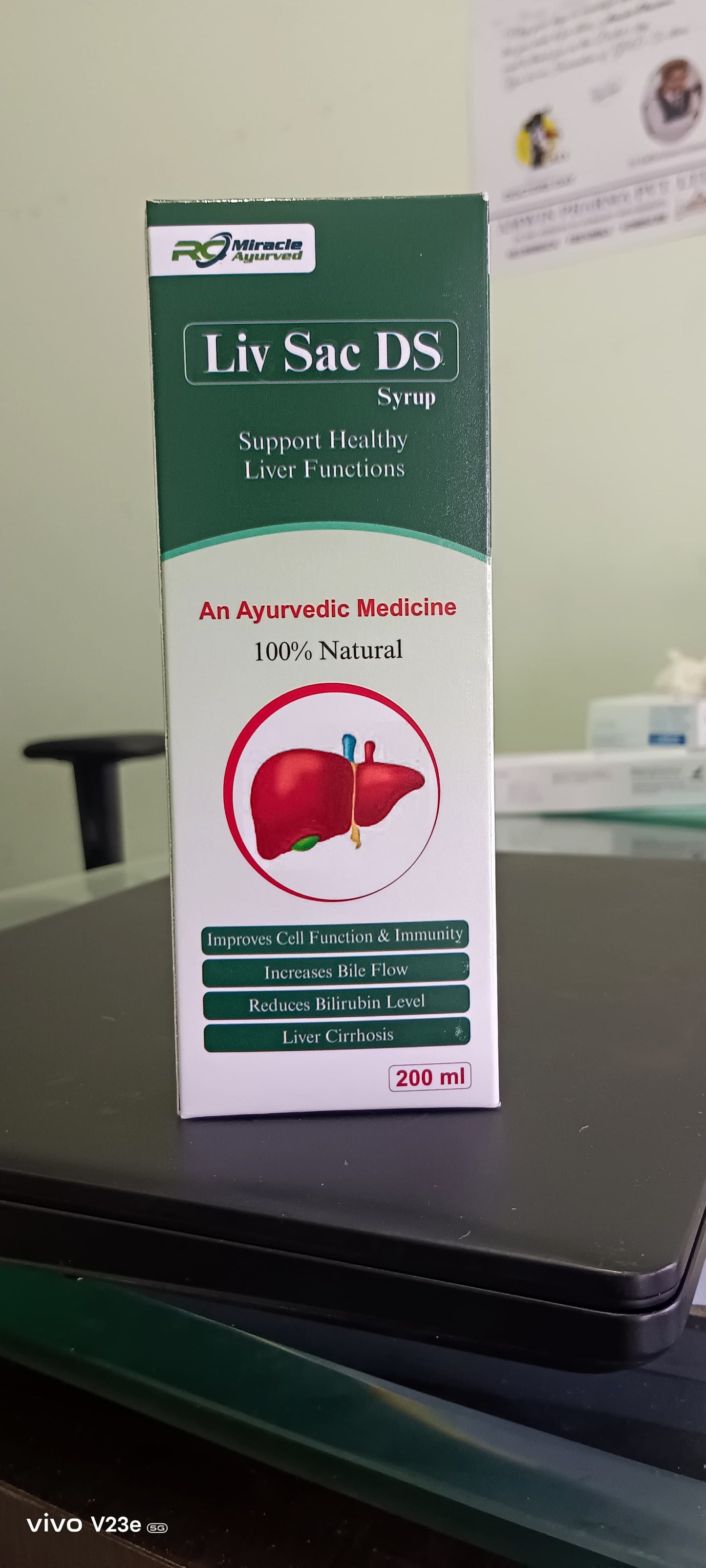 Liv Sac DS- Support Healthy
Liver Functions