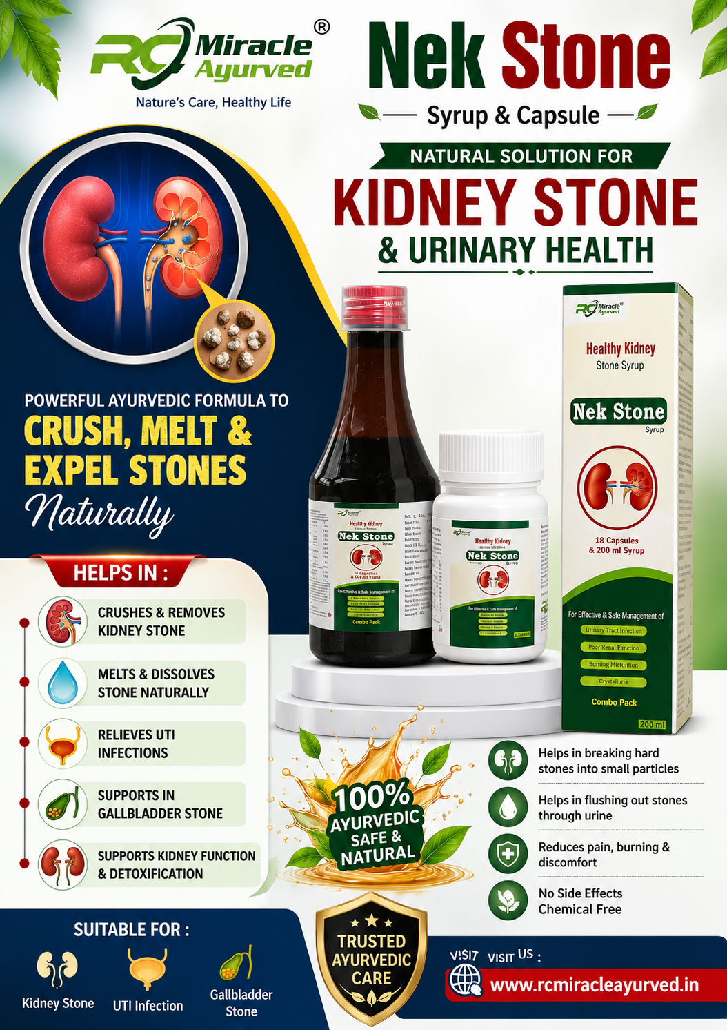 Nek Stone Syrup - 3 Unit
