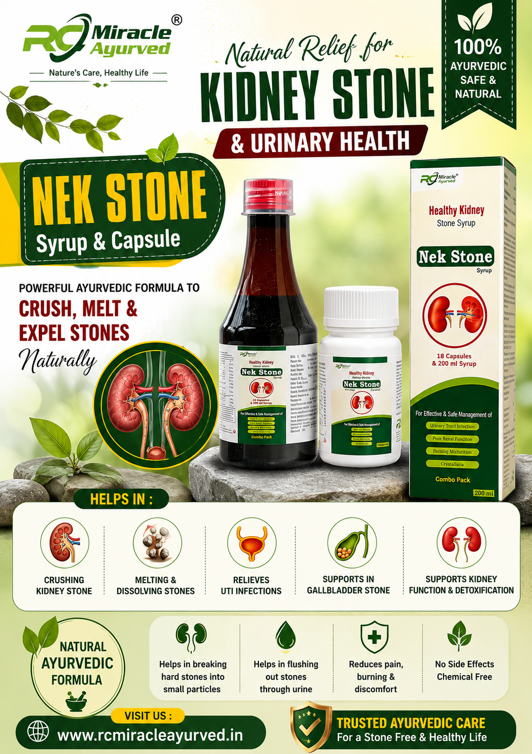 Nek Stone Syrup - 3 Unit