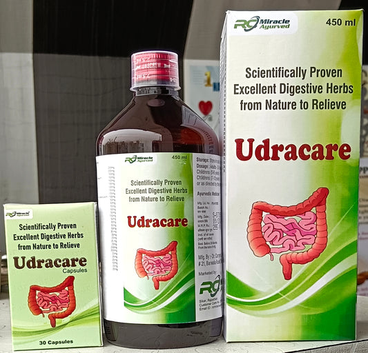 Udracare capsule and syrup Combo