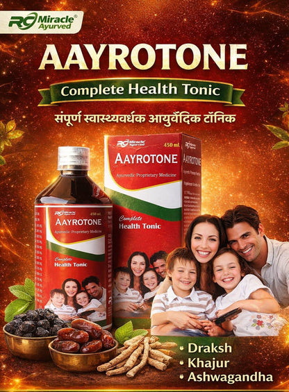 AAYROTONE
Ayurvedic Proprietary Medicine Pack of 2