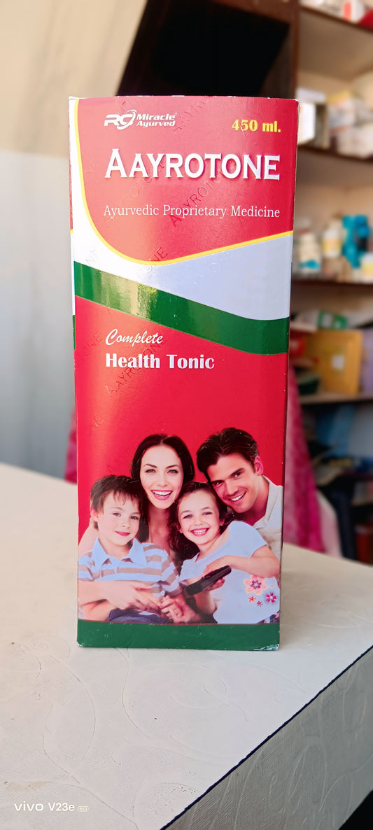 AAYROTONE
Ayurvedic Proprietary Medicine