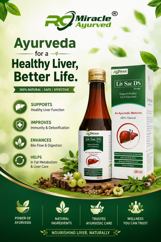 Liv Sac DS- Support Healthy
Liver Functions Pack of 3