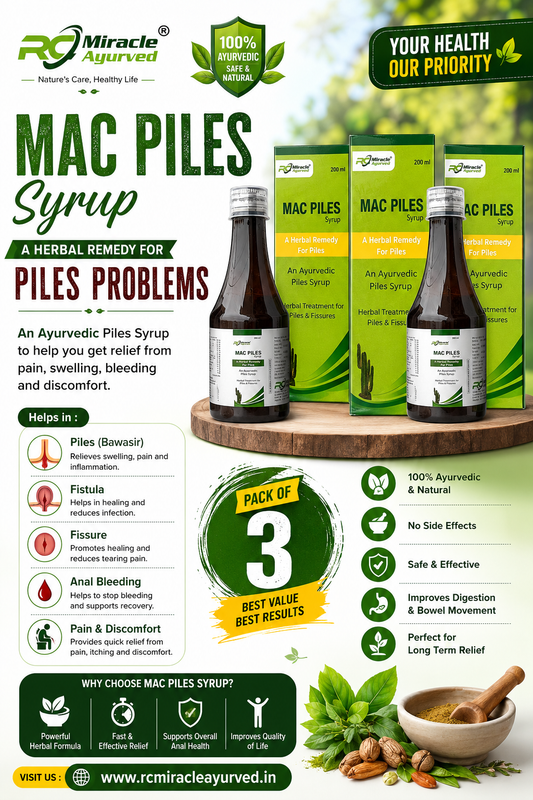 Macpiles Syrup Pack of 3