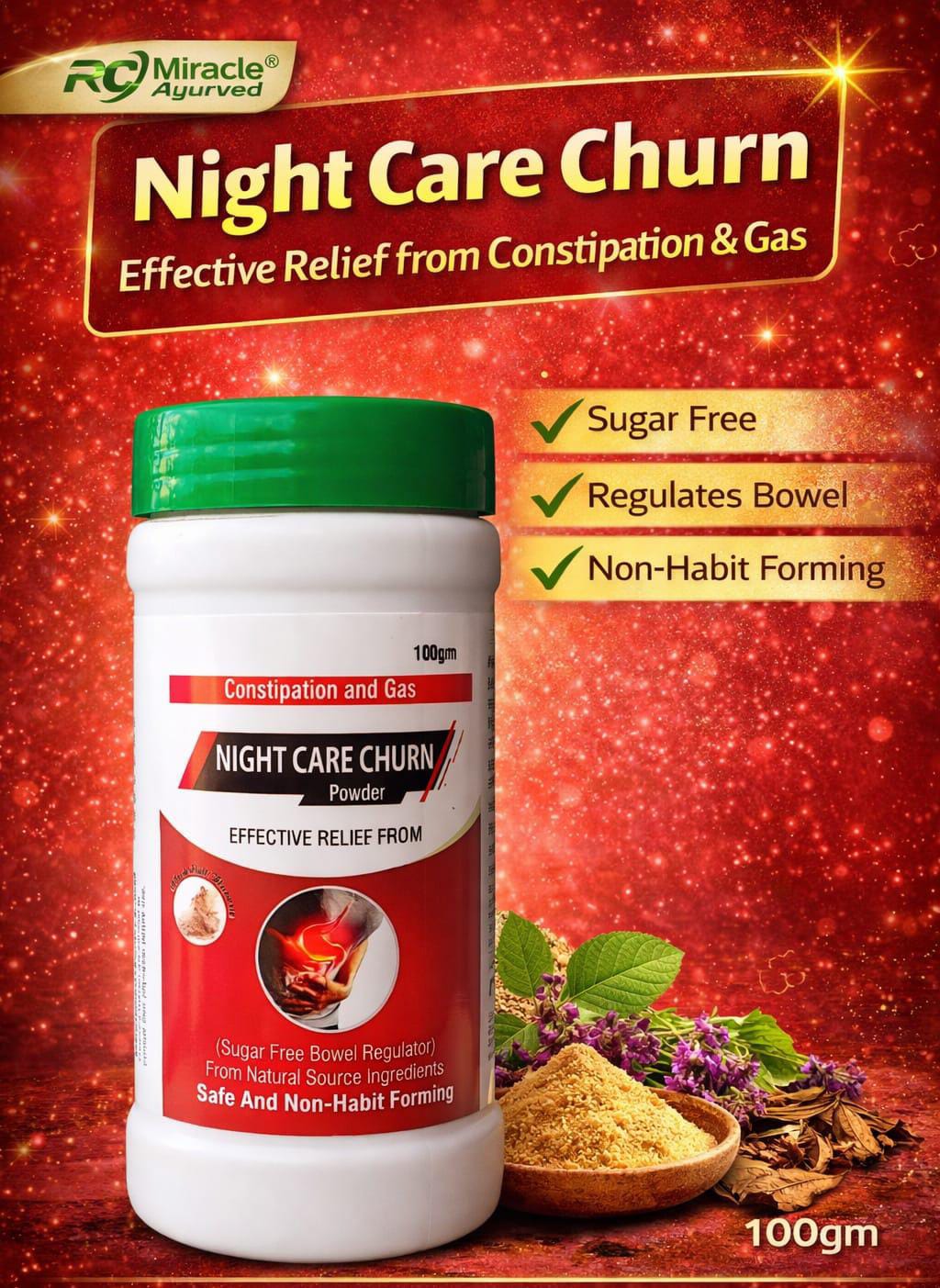 NIGHT CARE CHURN POWDER
