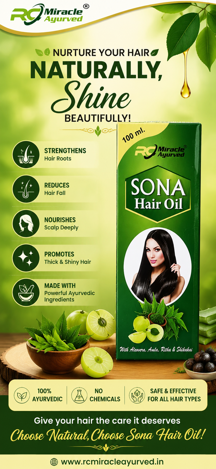 SONA Hair Oil Pack of 2