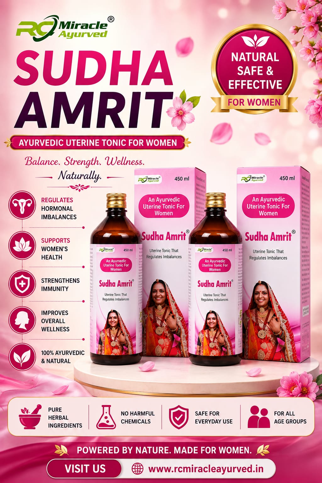 Sudha Amrit Uterine Tonic – 2 Unit