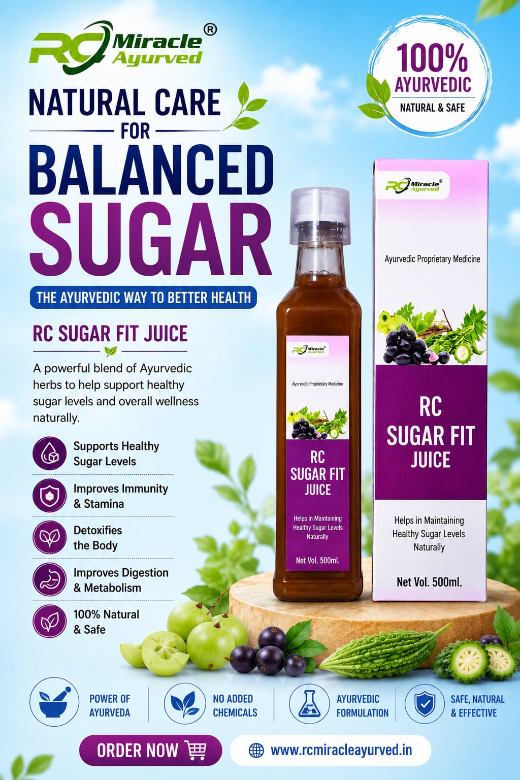 RC Sugar Fit Juice