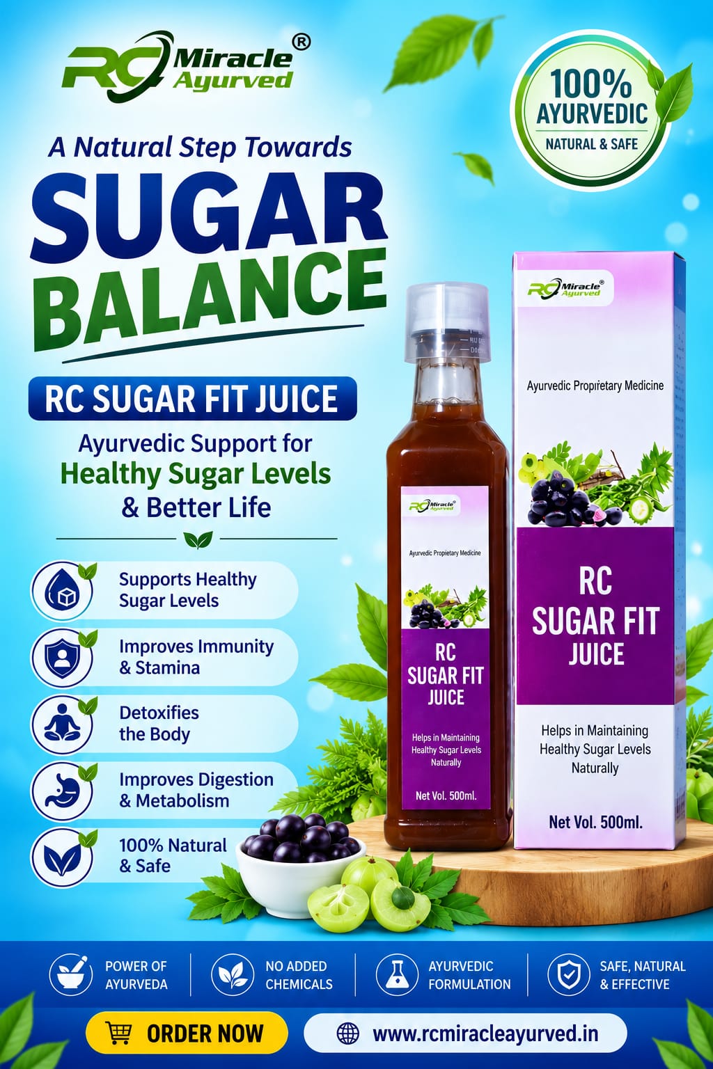 RC Sugar Fit Juice